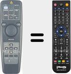 Replacement remote control for PLUS001