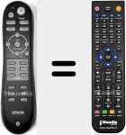 Replacement remote control for 1473902