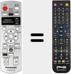 Replacement remote control for N2QAYB000260