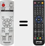 Replacement remote control for N2QAYB000262