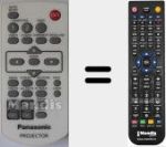 Replacement remote control for 6451058157