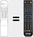 Replacement remote control for 4214
