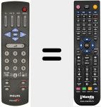 Télécommande pour remplacer 3104 207 05351