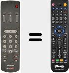 Replacement remote control for 3104 207 2070534