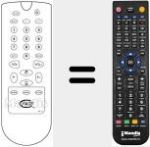 Replacement remote control for 3128 127 00741