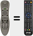 T&eacute;l&eacute;commande pour remplacer 3139 228 63631