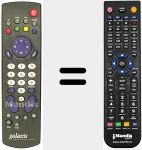 Replacement remote control for 3139 228 84701