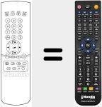 Replacement remote control for 5652 18 09