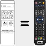 Télécommande pour remplacer 597-010K