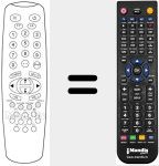 Replacement remote control for 940