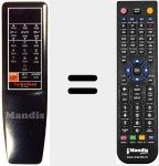 Replacement remote control for BS-REMOTE