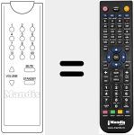 Replacement remote control for C14R08