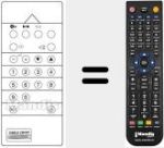Télécommande pour remplacer CABLE CRYPT