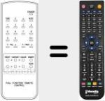 Replacement remote control for CT 7