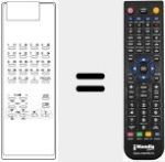 Télécommande pour remplacer 5652 08 57