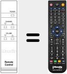 Replacement remote control for HNCT 11