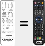T&eacute;l&eacute;commande pour remplacer IMC 605