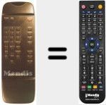 T&eacute;l&eacute;commande pour remplacer JSR-5500 P.I.P