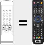 Replacement remote control for KT 8346