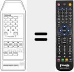 Replacement remote control for M 14 PS