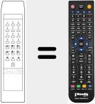 Replacement remote control for MOD. 2037
