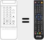 T&eacute;l&eacute;commande pour remplacer MOD.8100