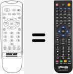 T&eacute;l&eacute;commande pour remplacer NRF-900