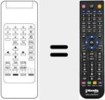 Télécommande pour remplacer RC 511