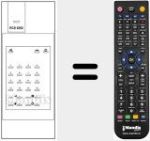 T&eacute;l&eacute;commande pour remplacer RCS 6292.1