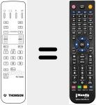 Replacement remote control for RCT 3006