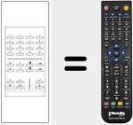 Replacement remote control for REM-60