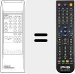 T&eacute;l&eacute;commande pour remplacer REMOTE COMMANDER