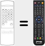 T&eacute;l&eacute;commande pour remplacer REMOTE CONTROL