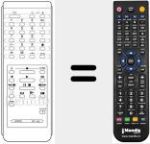 T&eacute;l&eacute;commande pour remplacer RT 102