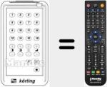 Replacement remote control for SE 18592
