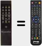 Replacement remote control for BSB-MAC