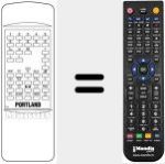 T&eacute;l&eacute;commande pour remplacer T 32