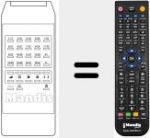 Replacement remote control for T 819