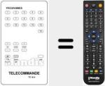 Télécommande pour remplacer TC 16 A