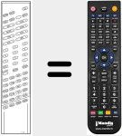 T&eacute;l&eacute;commande pour remplacer TC 300