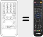 T&eacute;l&eacute;commande pour remplacer TELEDRIVER T 709