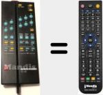 Replacement remote control for TLC 251