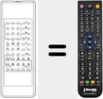 T&eacute;l&eacute;commande pour remplacer TPG 703