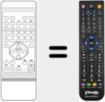 Replacement remote control for TV 12