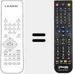 Replacement remote control for VOLKSBOX