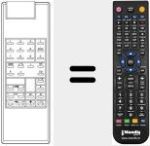 Replacement remote control for VS 5