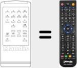 T&eacute;l&eacute;commande pour remplacer W 3729