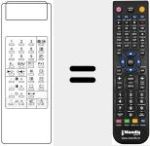 Replacement remote control for WT 6320