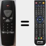 Replacement remote control for 211S02