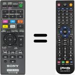 Télécommande pour remplacer RM-AMU141 (149001411)